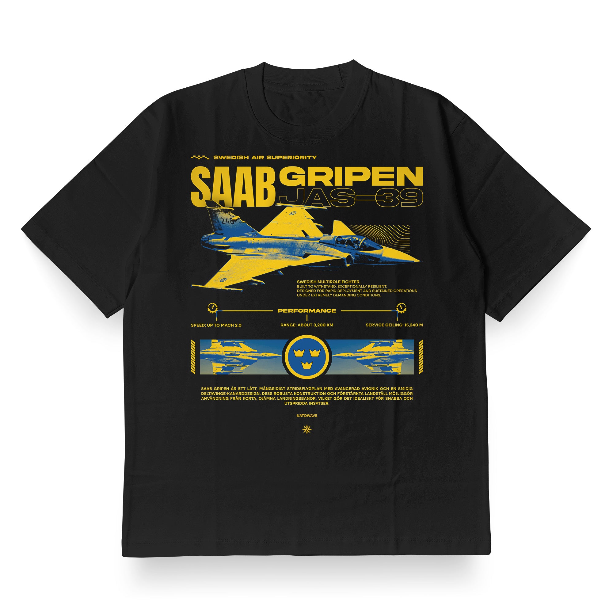 JAS-39 GRIPEN - T-Shirt