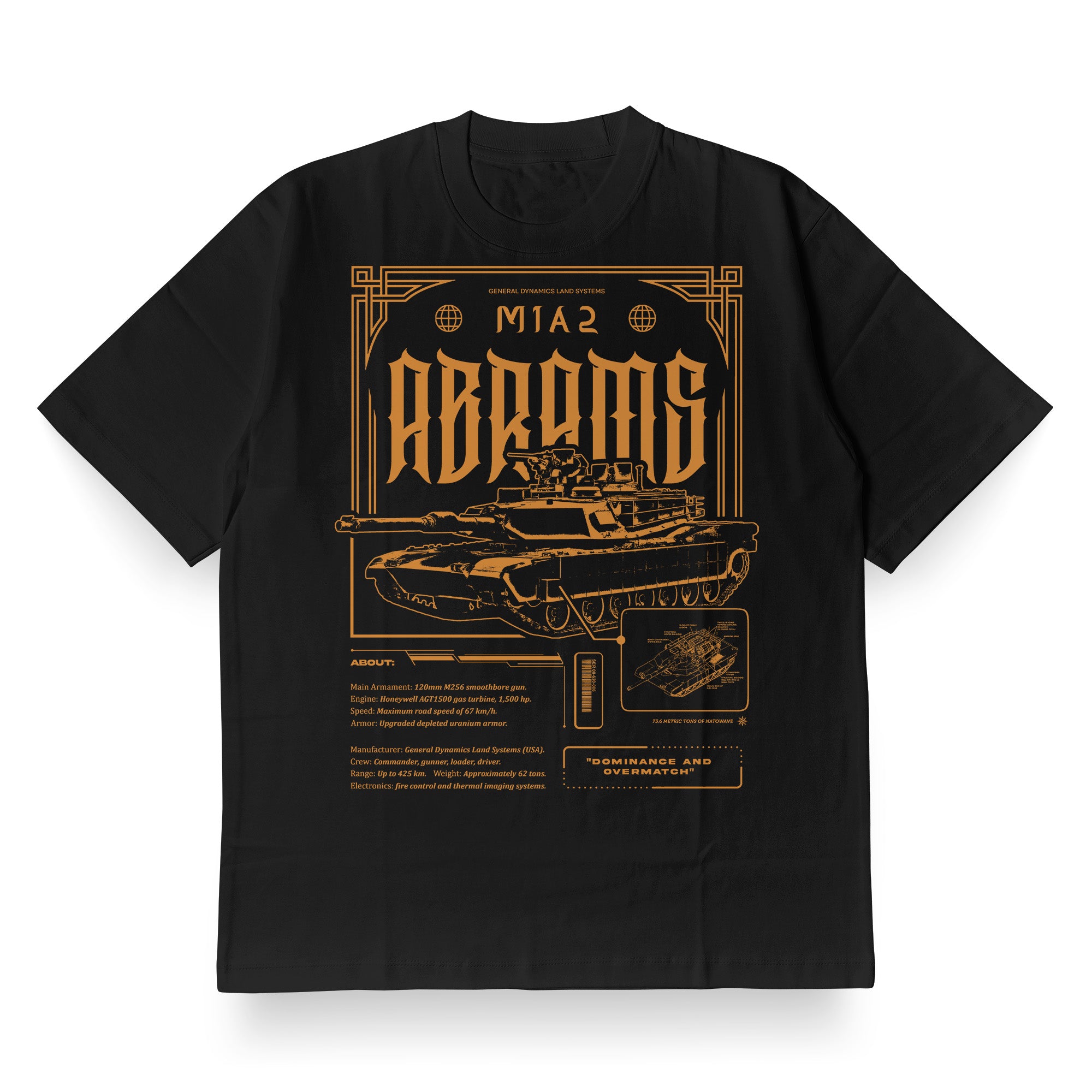 M1A2 Abrams - T-Shirt