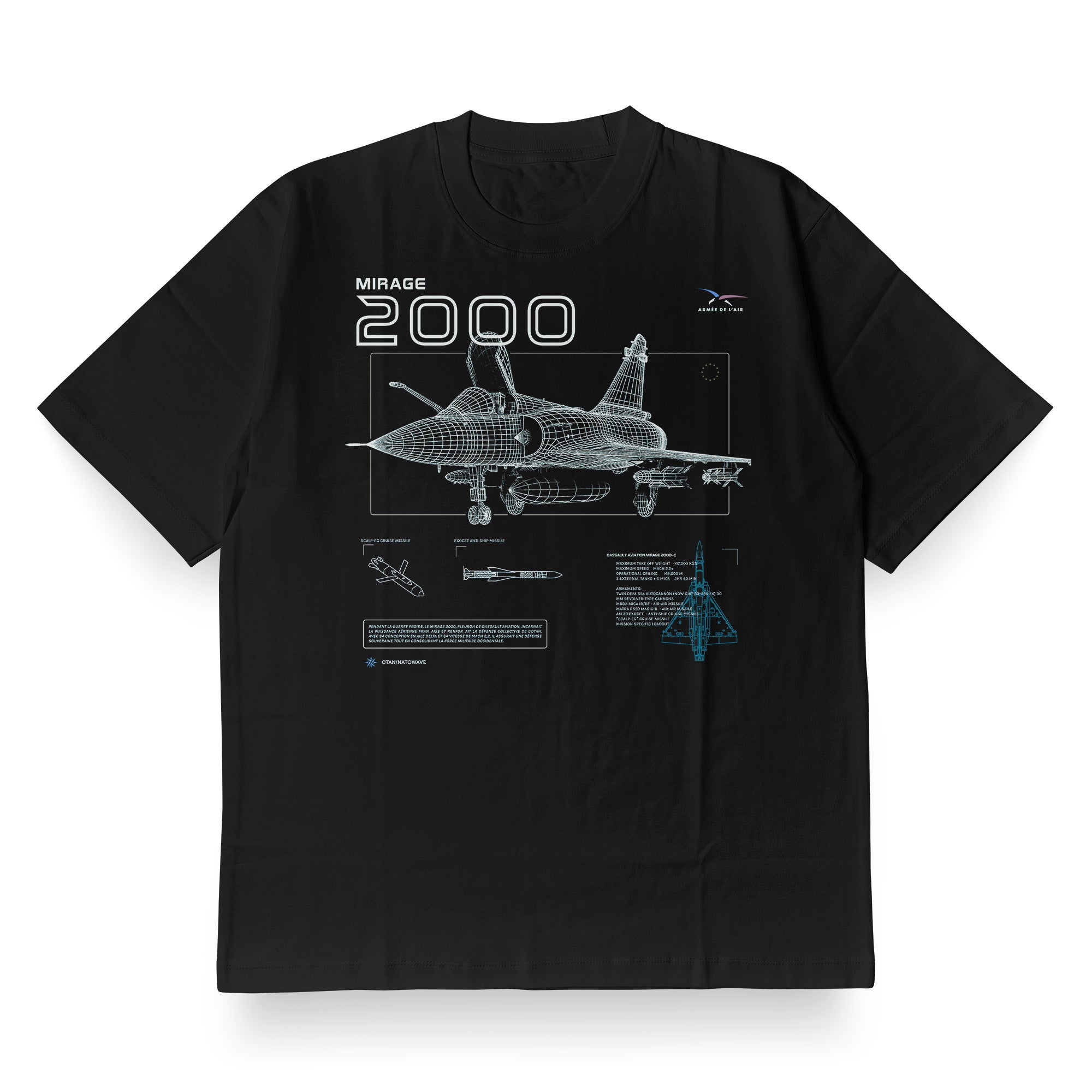 Mirage 2000 (Simulation) - T-Shirt